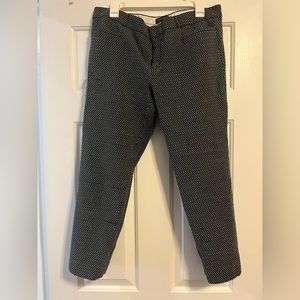 Banana Republic Sloan Pants (Blue and White, Size 14)